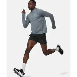 New Nike Mens Challenger 5 Inch Shorts Black