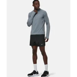 New Nike Mens Challenger 5 Inch Shorts Black