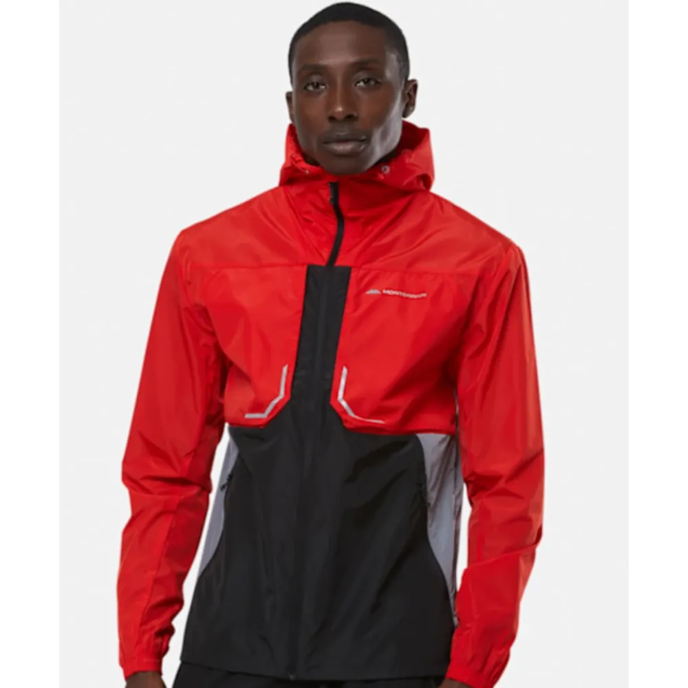 Outlet Monterrain Mens Chase 2.0 Windrunner Red