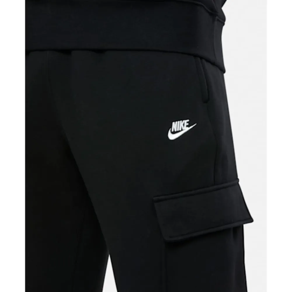 Sale Nike Mens Club Cargo Pants Black