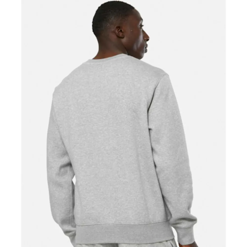 Hot Nike Mens Club Crew Neck Sweatshirt Grey