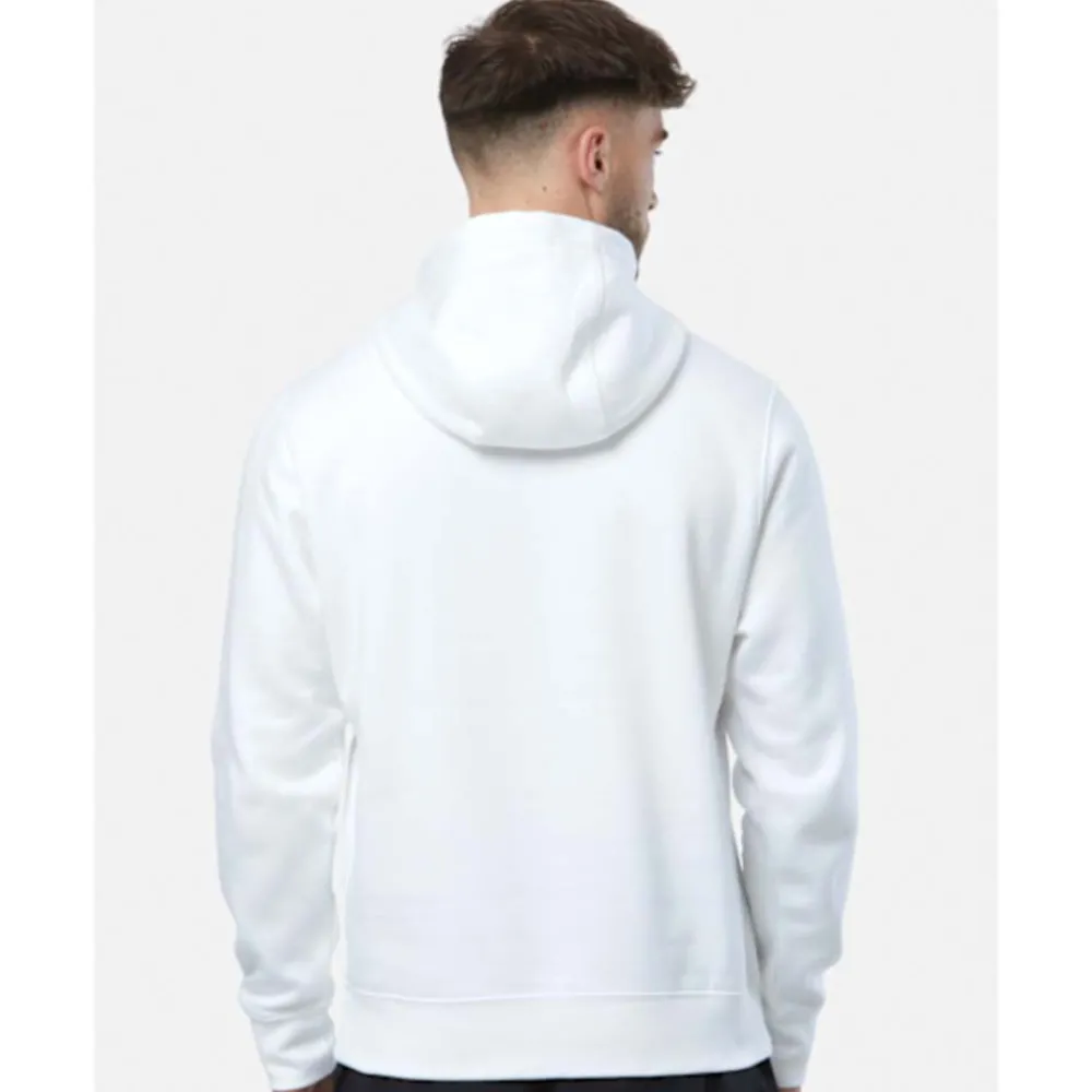 Discount Nike Mens Club Fleece Hoodie White