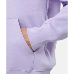 New Nike Mens Club Hoodie Purple