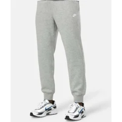Discount Nike Mens Club Joggers Grey