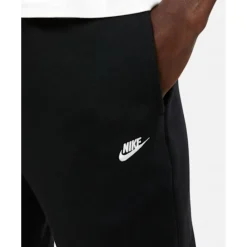 New Nike Mens Club Joggers Black
