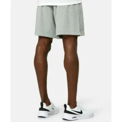 Outlet Nike Mens Club Knit Shorts Grey