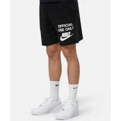 Clearance Nike Mens Club Official Knit Shorts Black