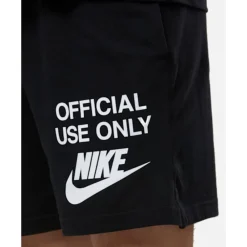 Clearance Nike Mens Club Official Knit Shorts Black