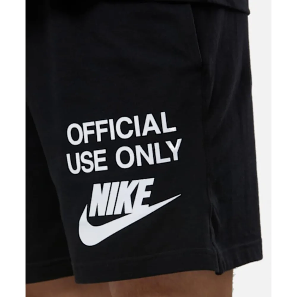 Clearance Nike Mens Club Official Knit Shorts Black