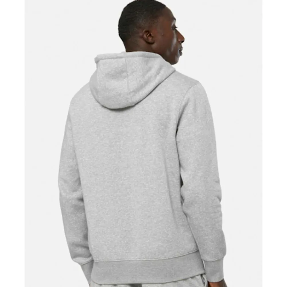 Best Nike Mens Club Pullover Hoodie Grey