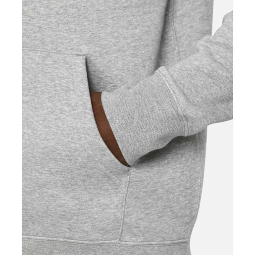 Best Nike Mens Club Pullover Hoodie Grey