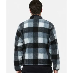Clearance Nike Mens Club Sherpa Half Zip Top Black