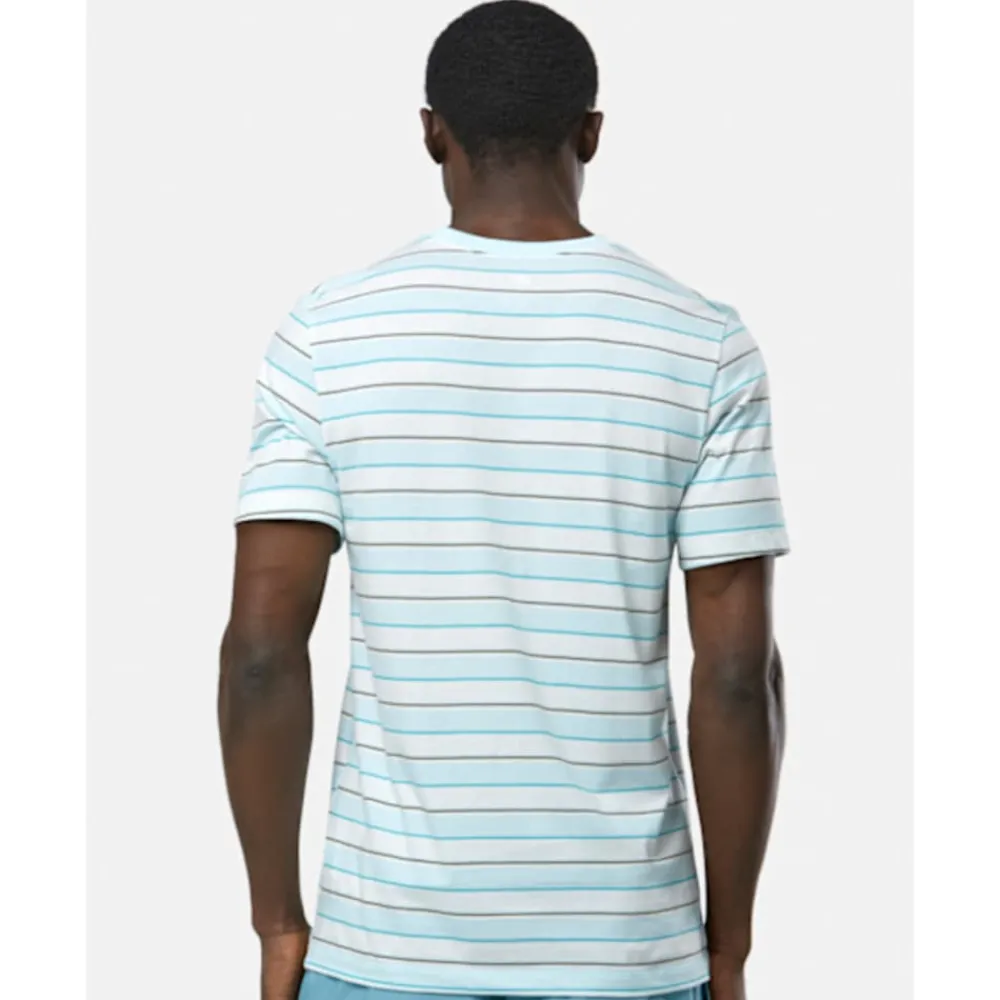 Fashion Nike Mens Club Stripe T-Shirt White