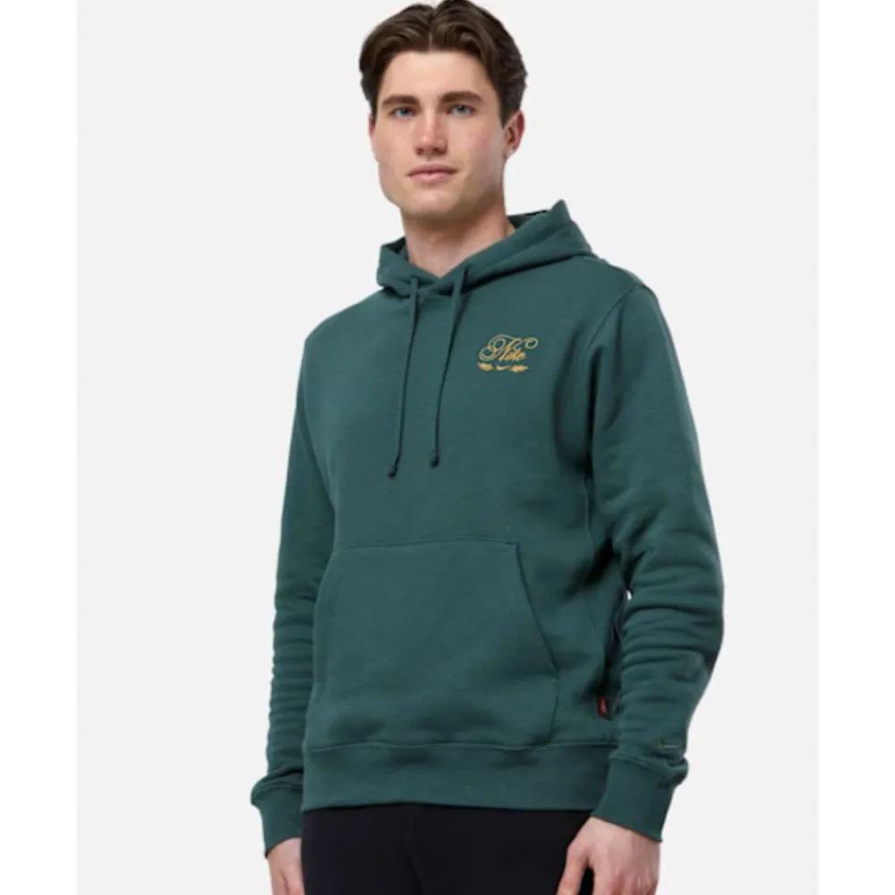 Hot Nike Mens Club Tis the Season Hoodie Green