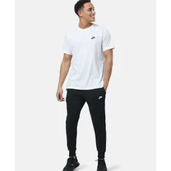 Online Nike Mens Club T-Shirt White