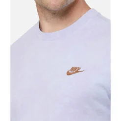 Clearance Nike Mens Club Wash T-Shirt Purple