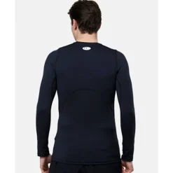 Outlet Under Armour Mens ColdGear Armour Fitted Crew Top Black