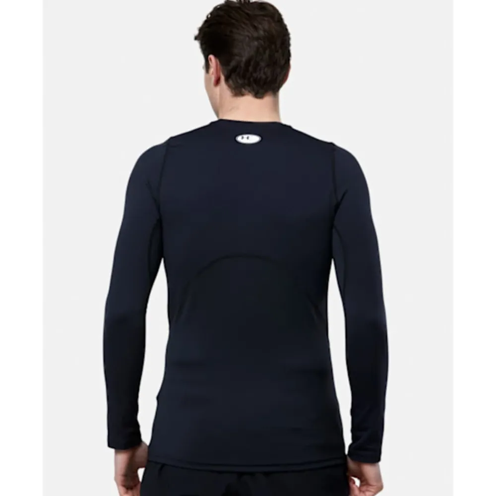 Outlet Under Armour Mens ColdGear Armour Fitted Crew Top Black