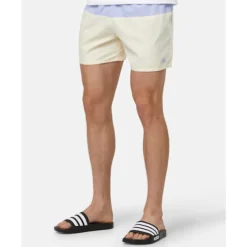 Outlet adidas Mens Colour Block Swim Shorts Purple