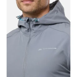 Hot Monterrain Mens Distance Woven Jacket Grey