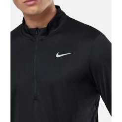 Hot Nike Mens Dri Fit Pacer Half Zip Black