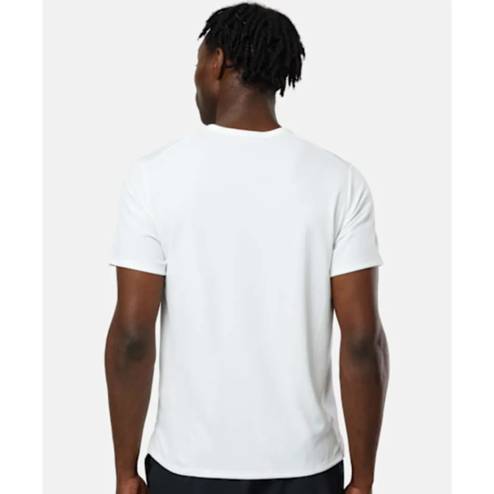 Best Nike Mens DriFit Miler T-Shirt White