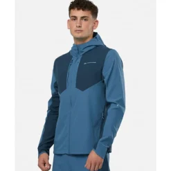 Clearance Monterrain Mens Dynamic Woven Hoodie Blue
