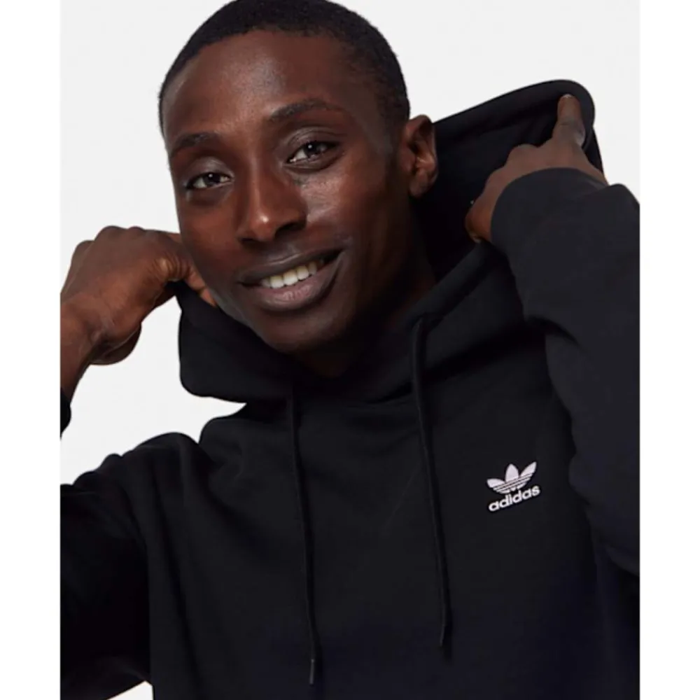 Best adidas Originals Mens Essential Hoodie Black