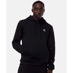 Best adidas Originals Mens Essential Hoodie Black
