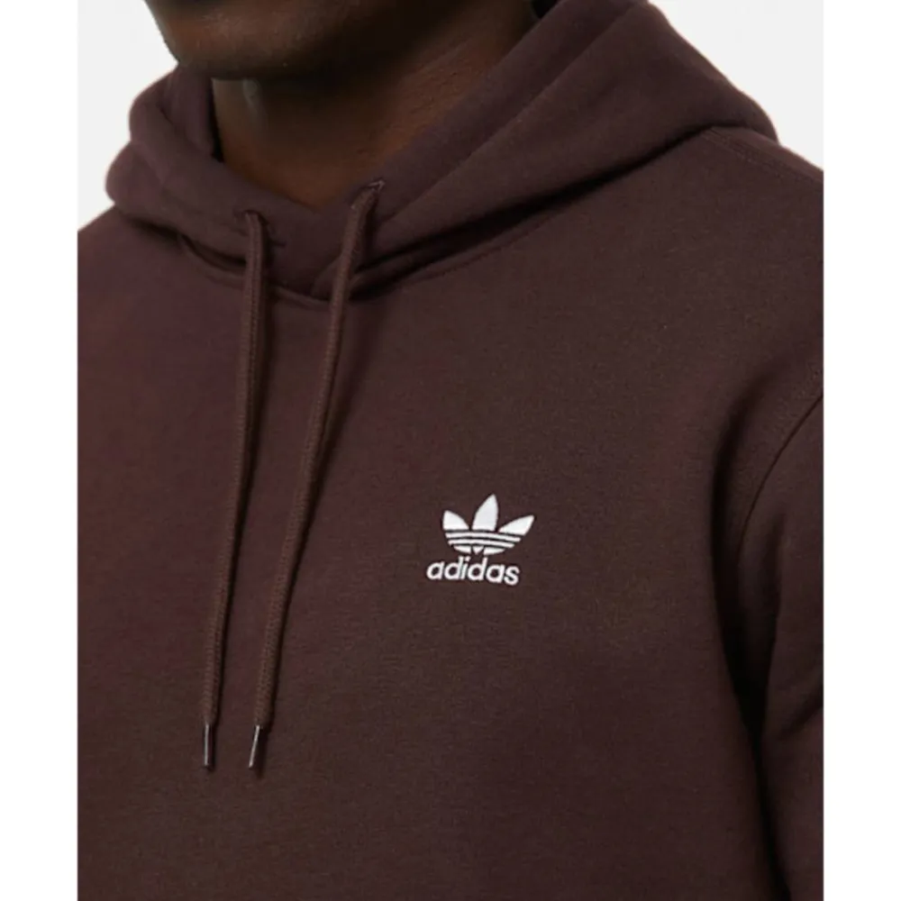 Sale adidas Originals Mens Essential Hoodie Brown