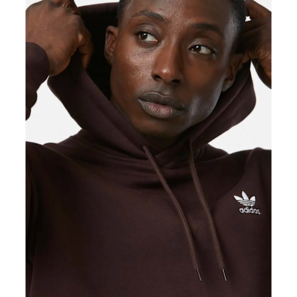 Sale adidas Originals Mens Essential Hoodie Brown