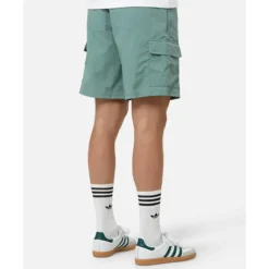 Outlet adidas Originals Mens Essentials Woven Shorts Green