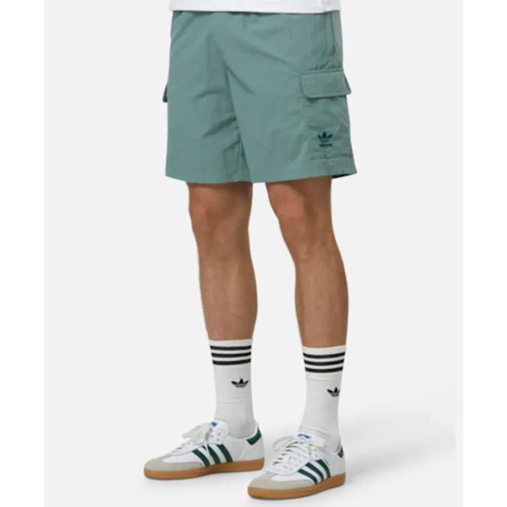 Outlet adidas Originals Mens Essentials Woven Shorts Green