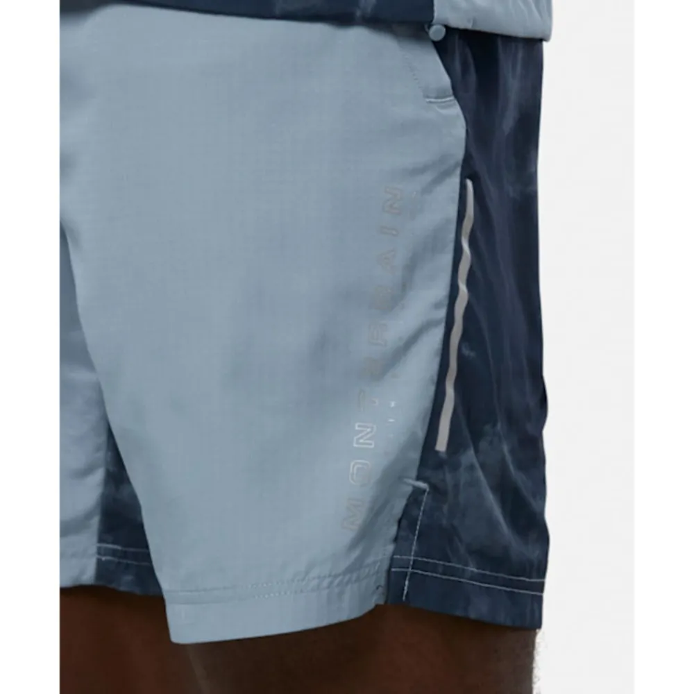 Outlet Monterrain Mens Evaporate Woven Short Blue