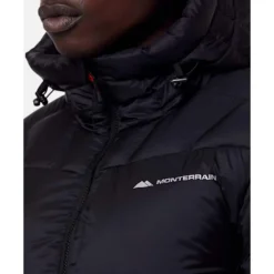 Fashion Monterrain Mens Everest 4.0 Down Puffer Jacket Black
