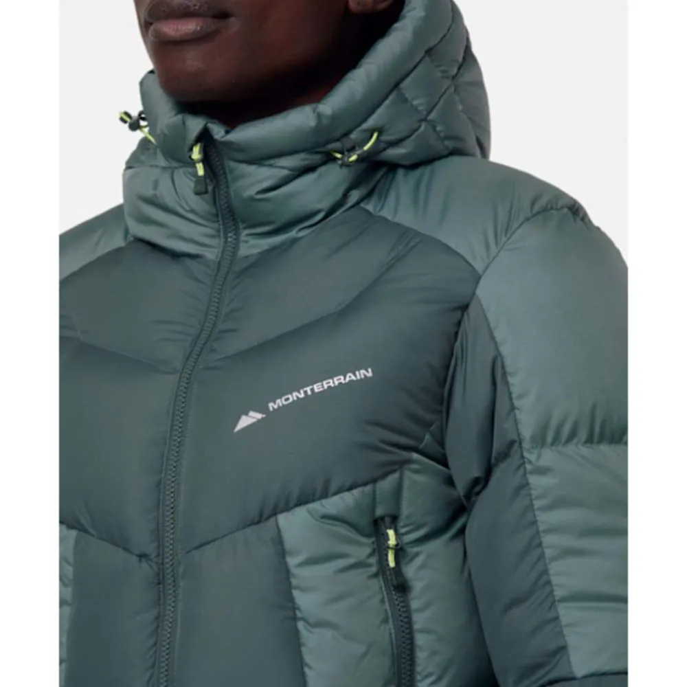 Discount Monterrain Mens Explorer Down Puffer Jacket Green