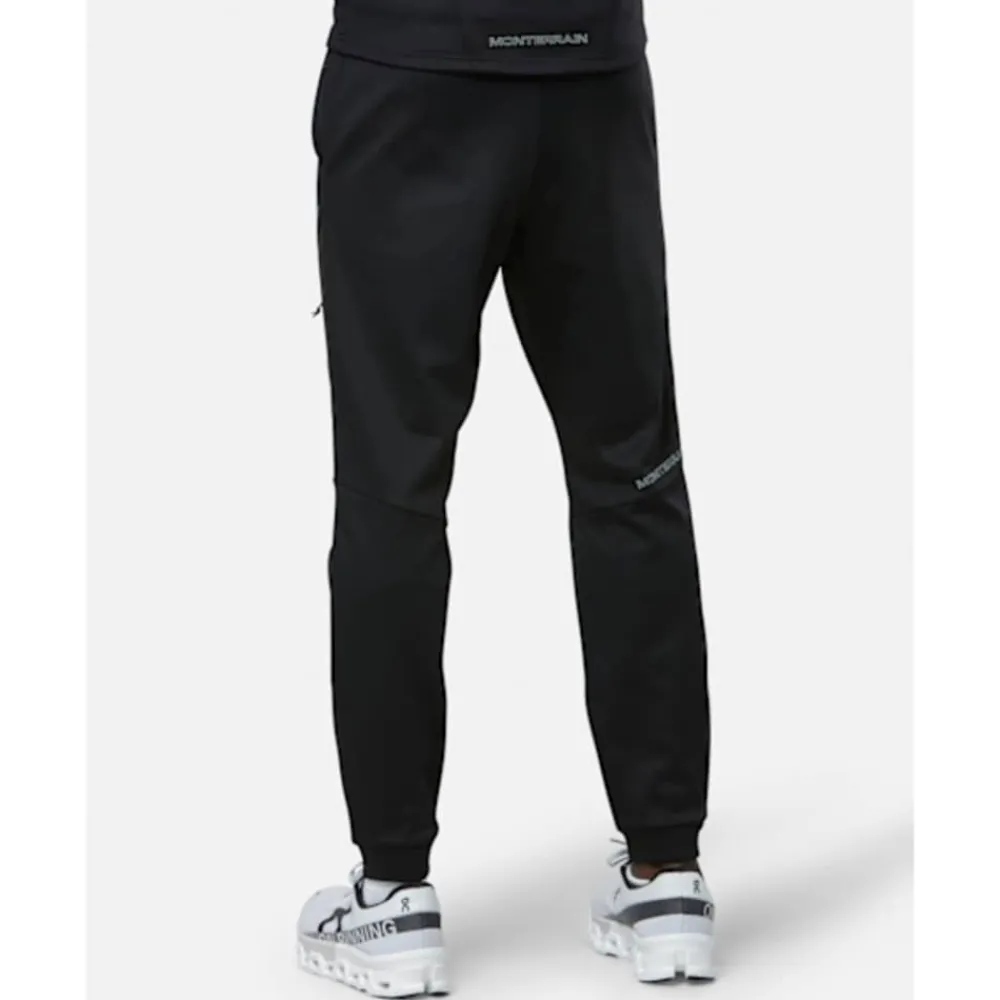 Discount Monterrain Mens Explorer Poly Fleece Jogger Black
