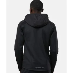 Fashion Monterrain Mens Explorer Poly Fleece Zip Hoodie Black