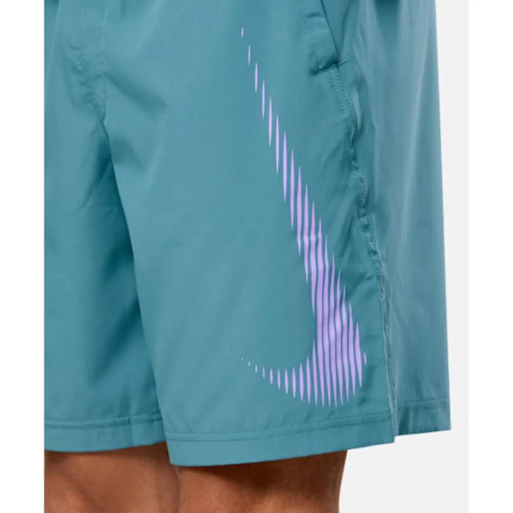 Discount Nike Mens Form Swoosh Shorts Blue