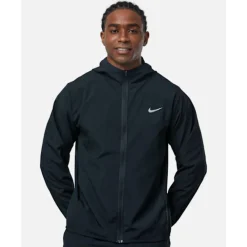 New Nike Mens Form Train Woven Full Zip Jacket Black