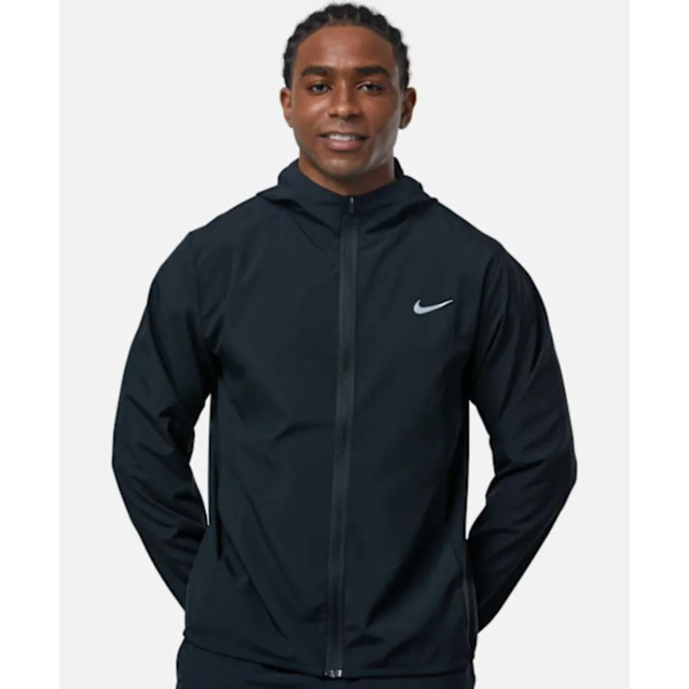 New Nike Mens Form Train Woven Full Zip Jacket Black