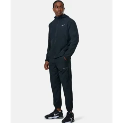 Fashion Nike Mens Form Train Woven Taper Pants Black