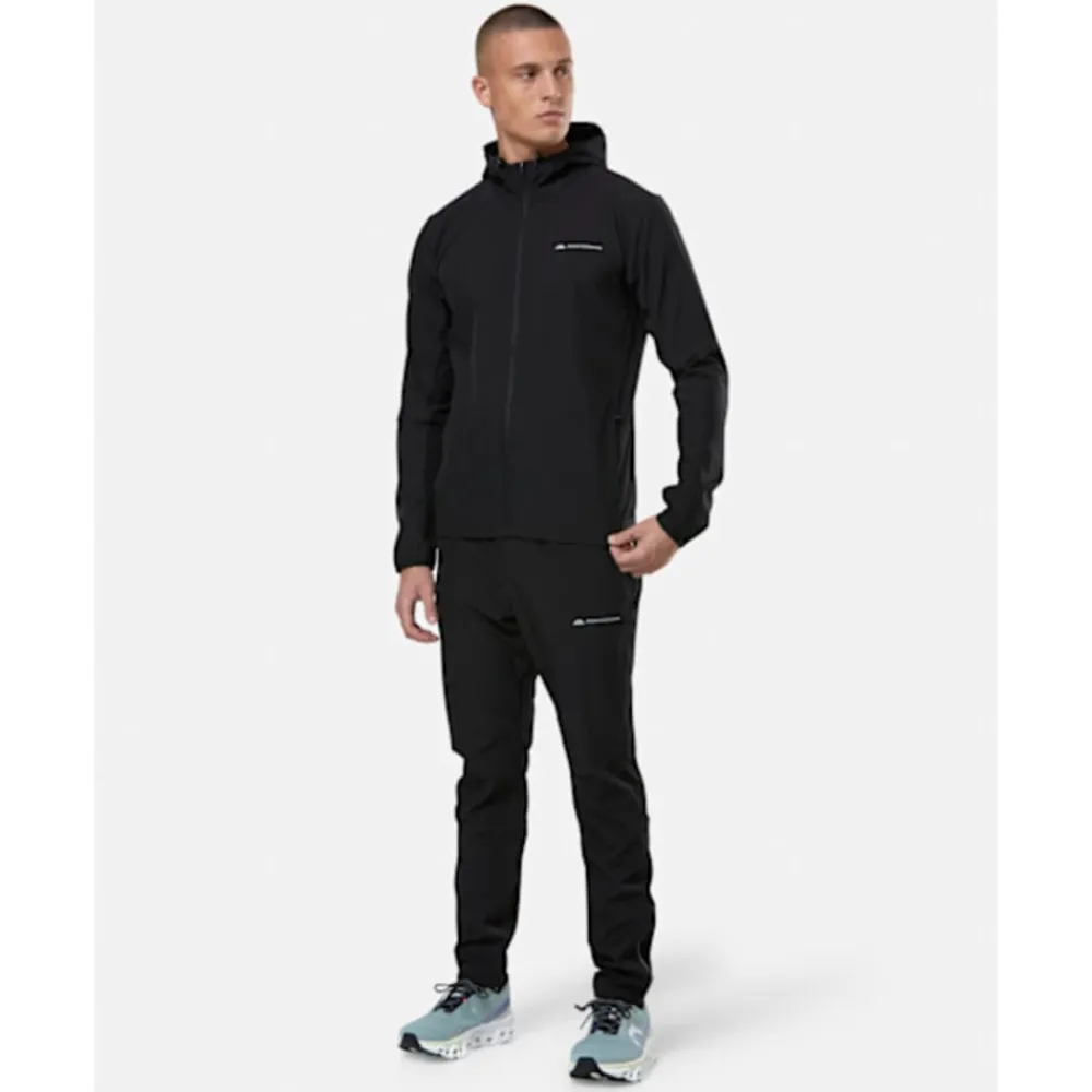 Hot Monterrain Mens Form Woven Running Jacket Black