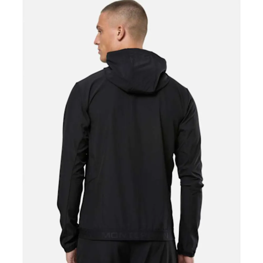 Hot Monterrain Mens Form Woven Running Jacket Black