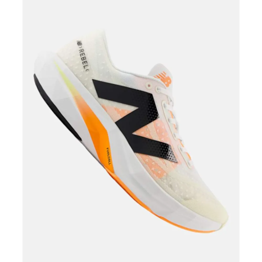 Sale New Balance Mens Fuelcell Rebel V4 White