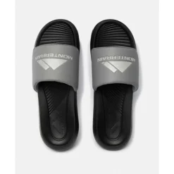 Fashion Monterrain Mens Fuji Slides Black