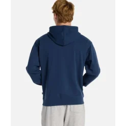 Hot New Balance Mens Graphic Hoodie Navy