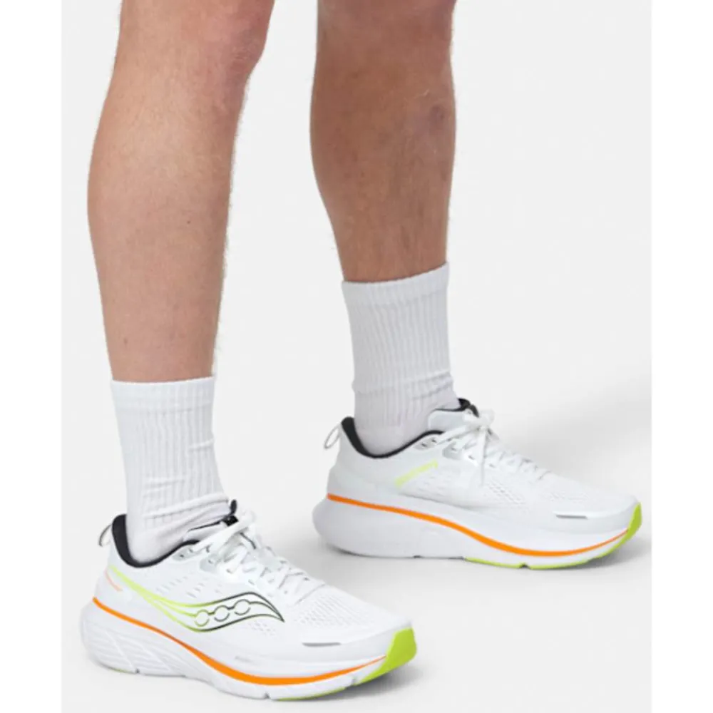 Clearance Saucony Mens Guide 18 White