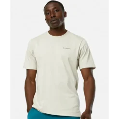 Outlet Columbia Mens Hageman Graphic T-Shirt Cream