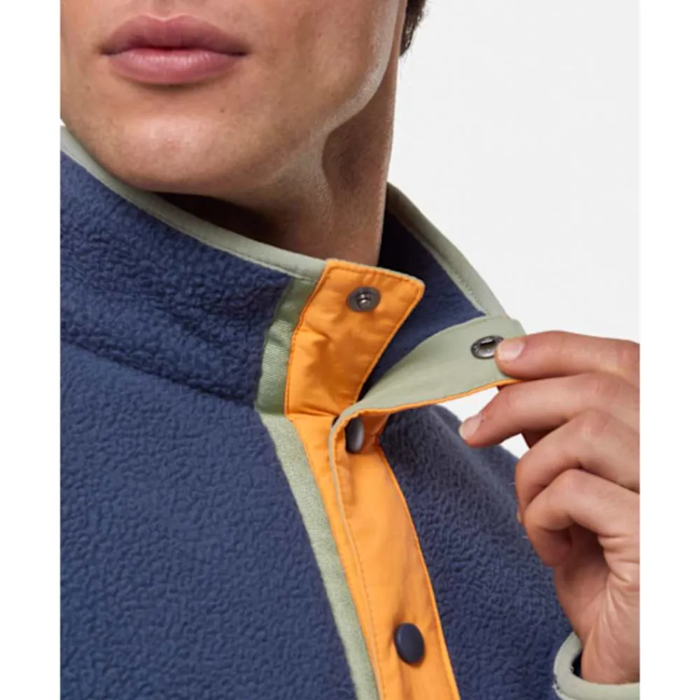 Online Columbia Mens Helvetia Snap Fleece Half Zip Top Navy